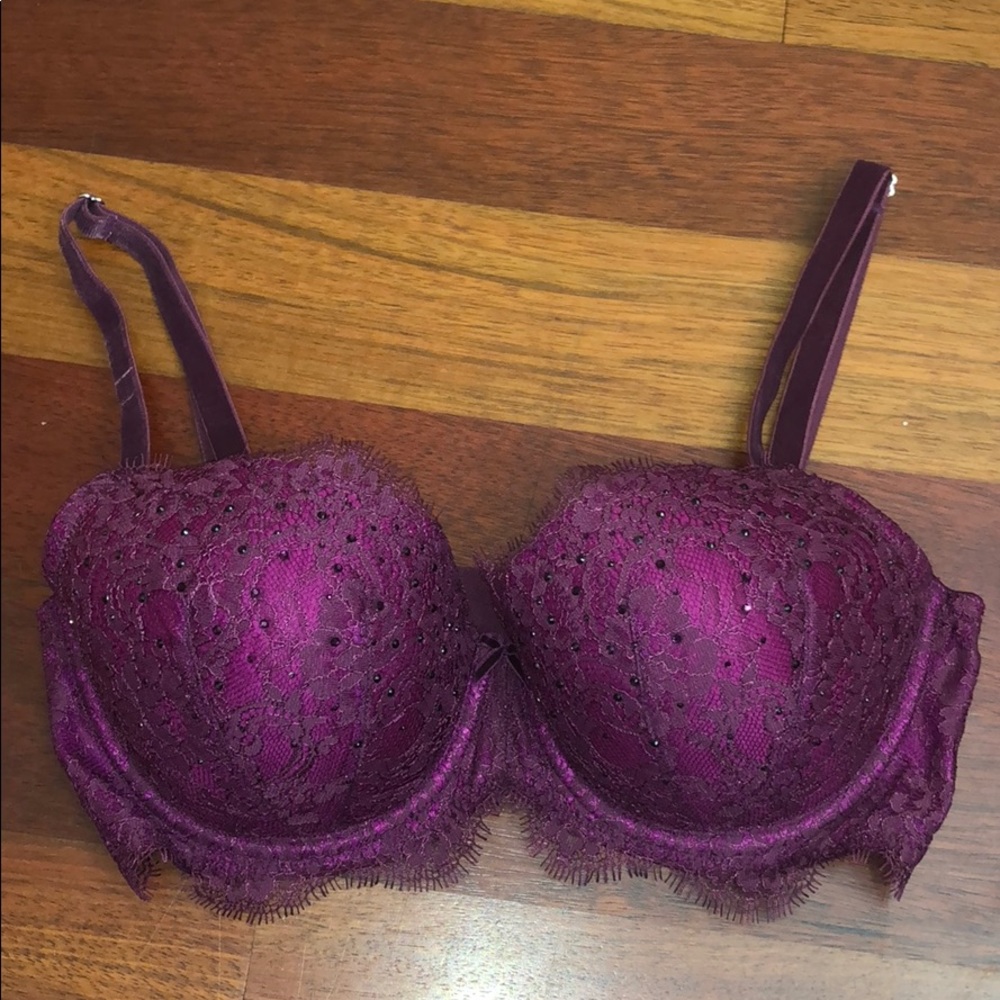 NWT Bedazzled Purple Victoria's Secret Bra